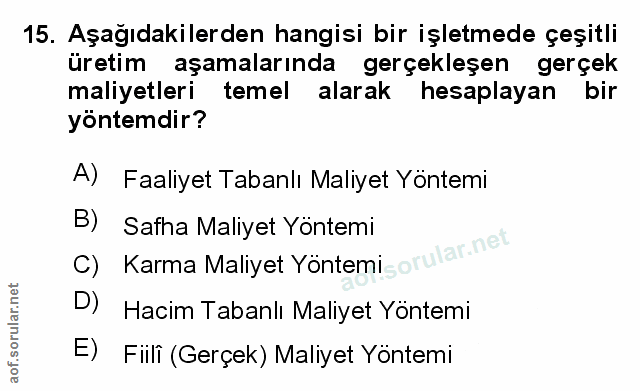 Soru 15
