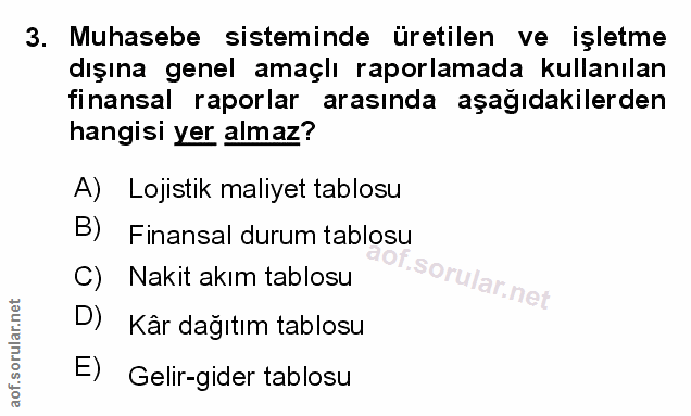 Soru 3