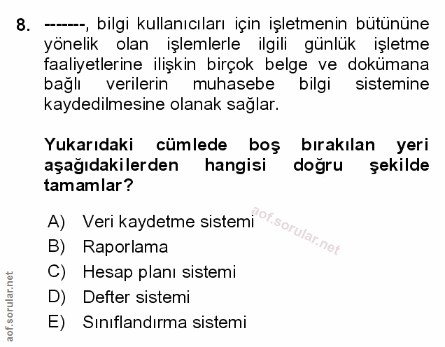 Soru 8