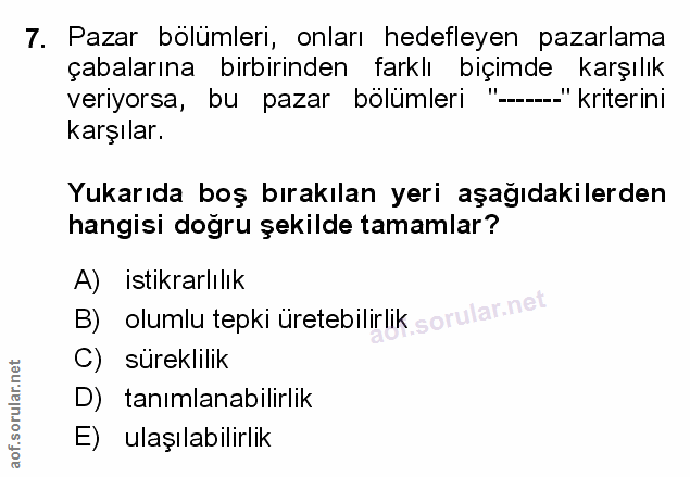 Soru 7