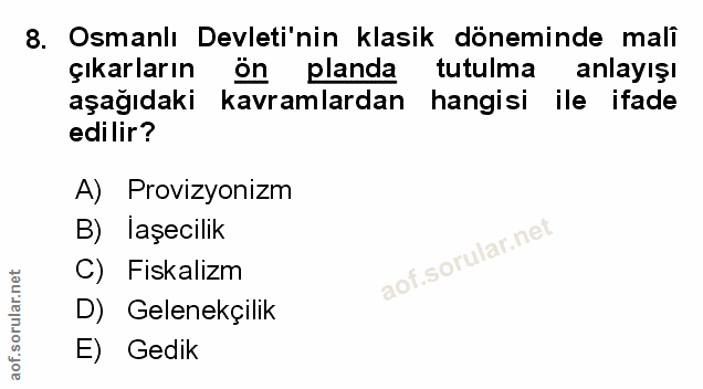 Soru 8
