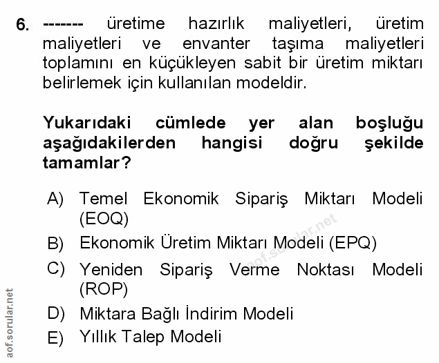 Soru 6