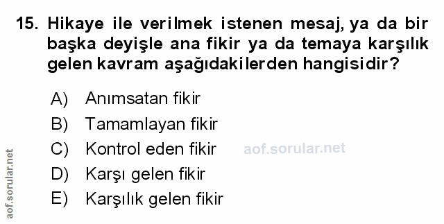 Soru 15