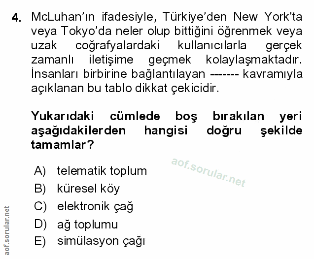 Soru 4