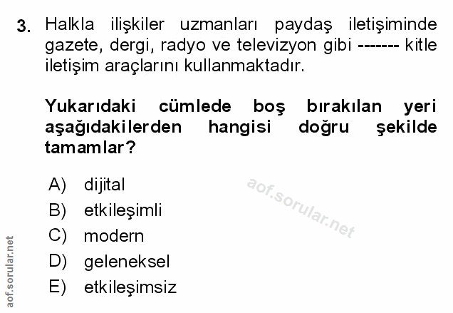 Soru 3