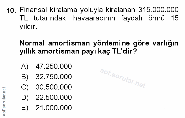 Soru 10