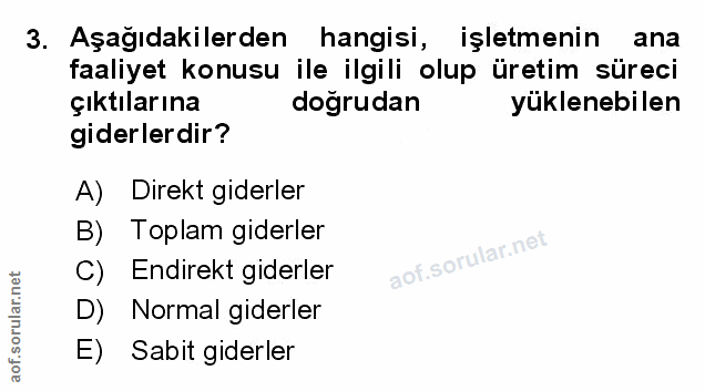 Soru 3