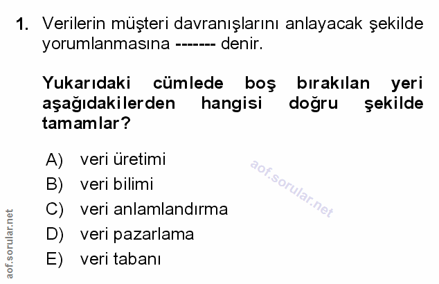 Soru 1