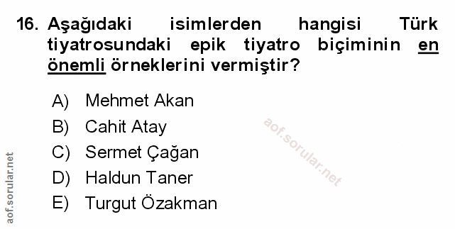 Soru 16