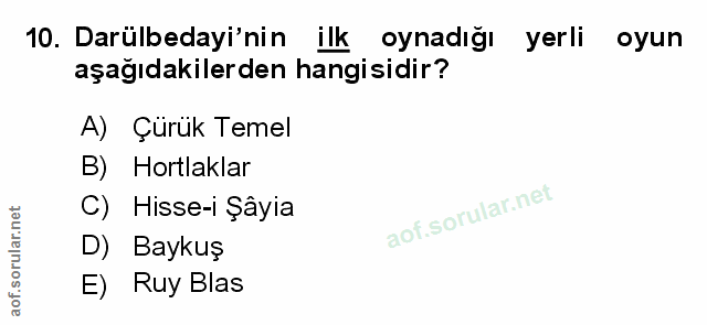 Soru 10