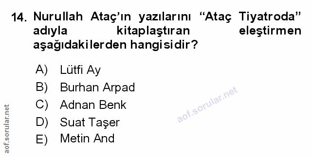 Soru 14