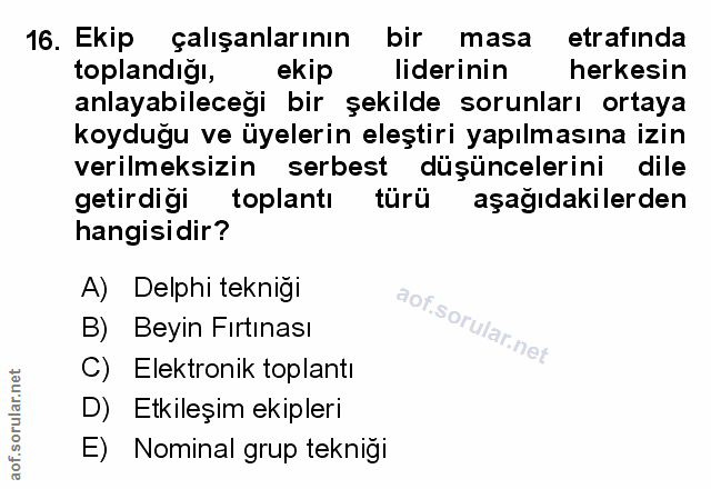 Soru 16