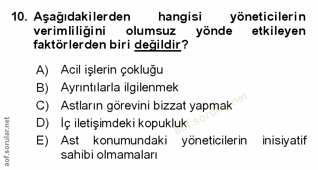 Soru 10