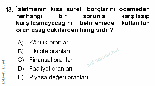 Soru 13