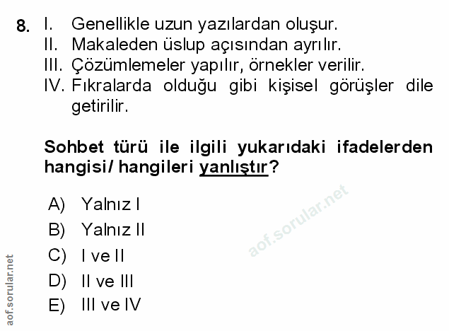 Soru 8