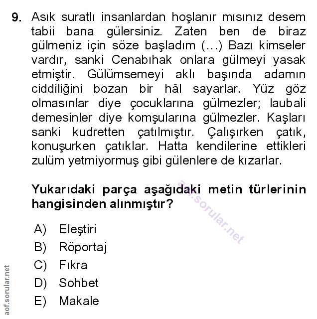 Soru 9