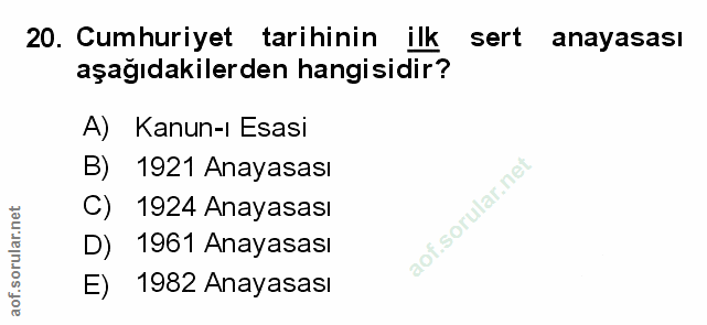 Soru 20