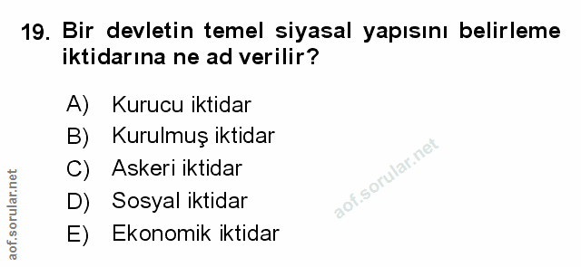 Soru 19