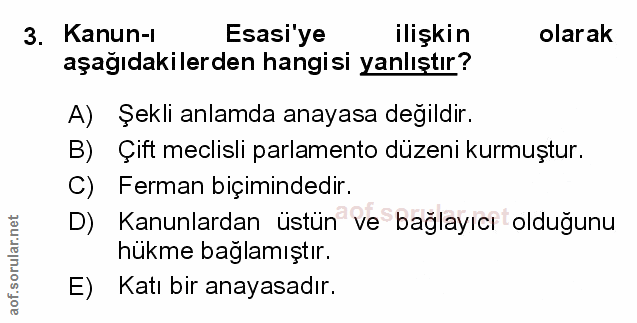Soru 3