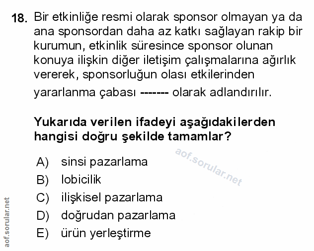 Soru 18