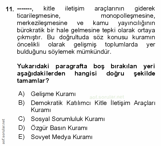 Soru 11