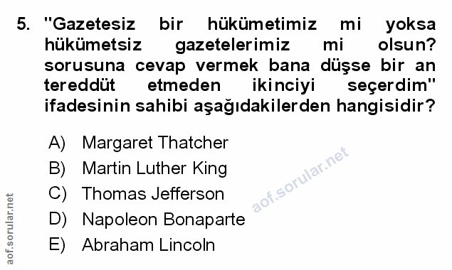 Soru 5