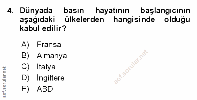 Soru 4