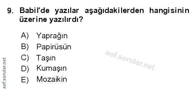 Soru 9
