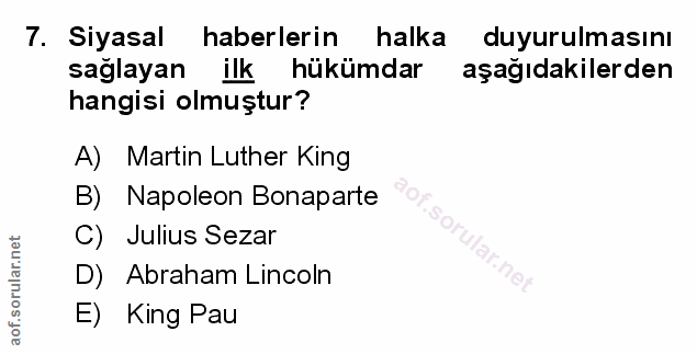 Soru 7