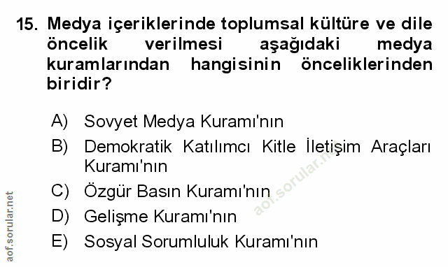 Soru 15