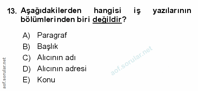 Soru 13