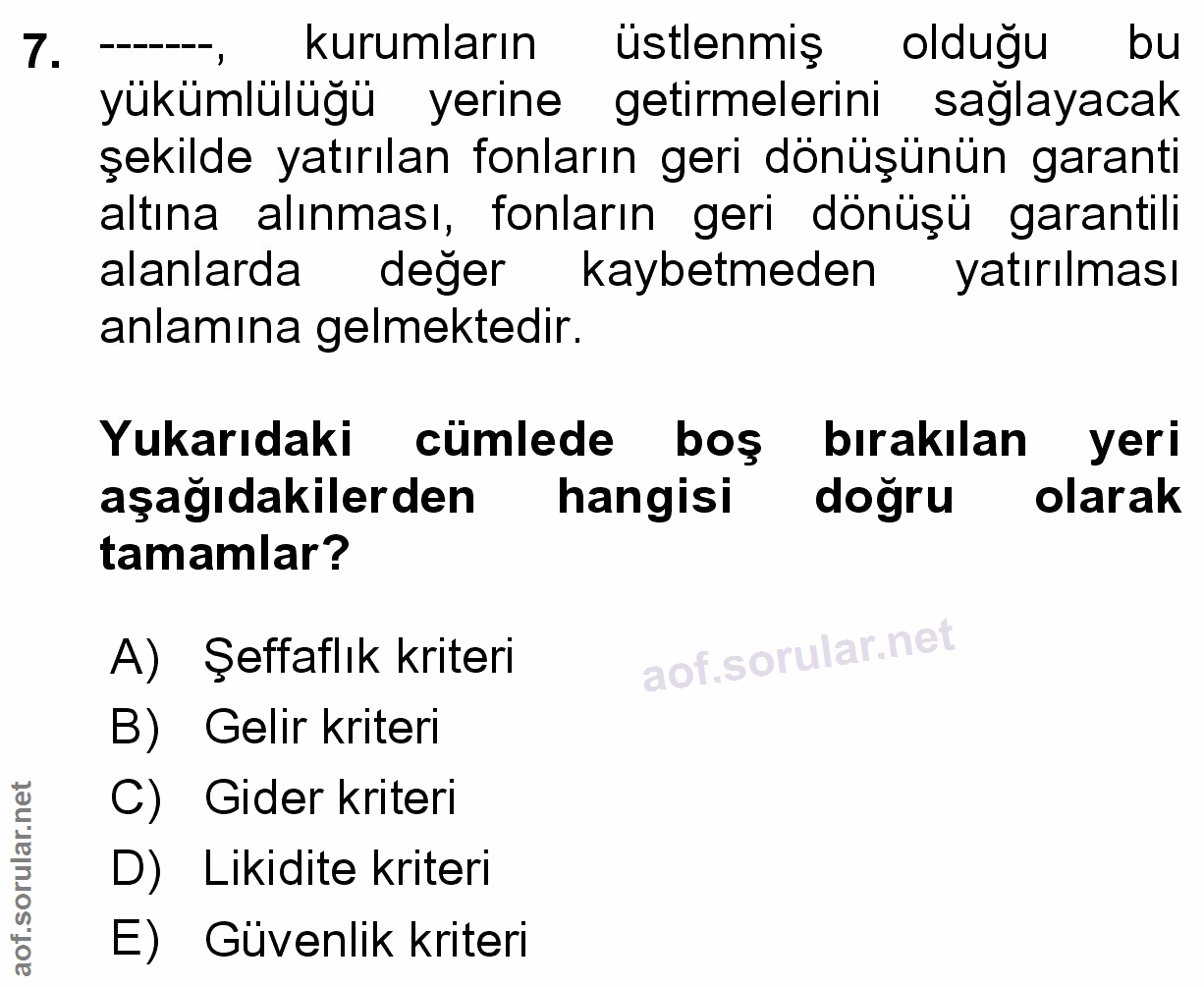 Soru 7
