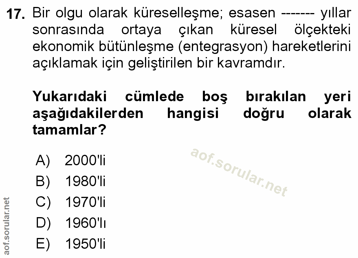 Soru 17