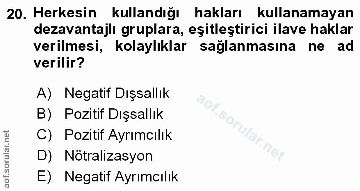Soru 20