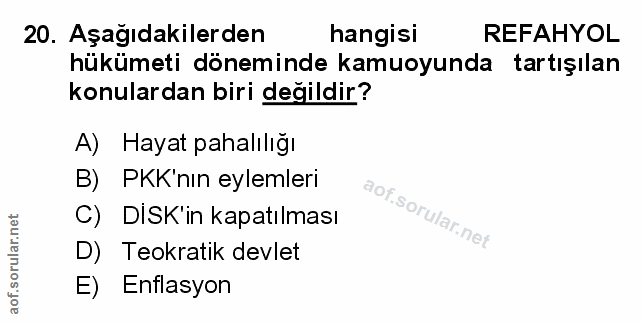 Soru 20