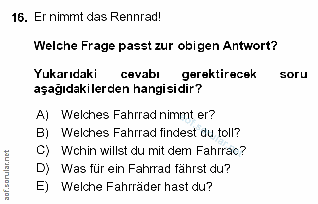 Soru 16