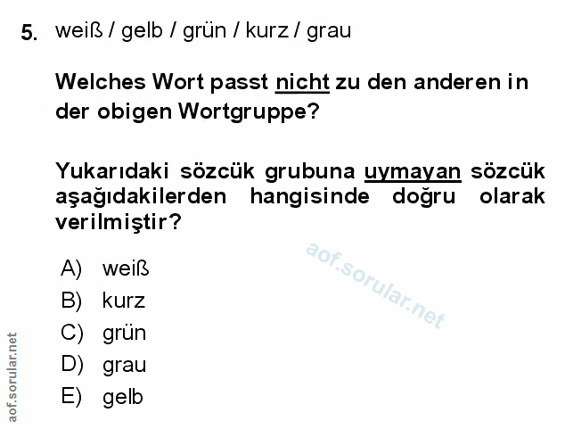 Soru 5