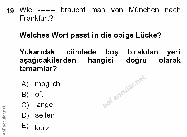 Soru 19