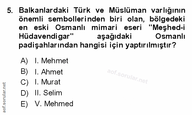 Soru 5