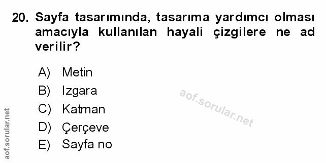 Soru 20