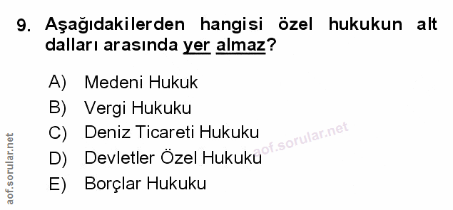 Soru 9