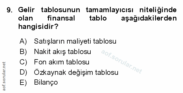 Soru 9