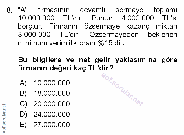 Soru 8