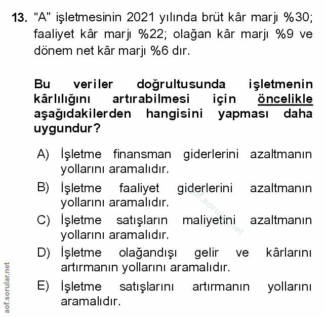 Soru 13