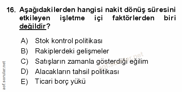 Soru 16