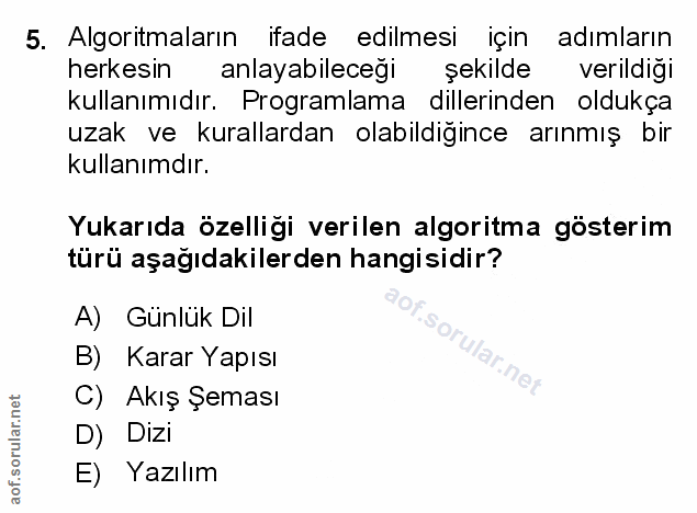 Soru 5