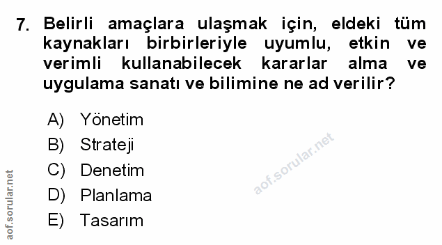 Soru 7