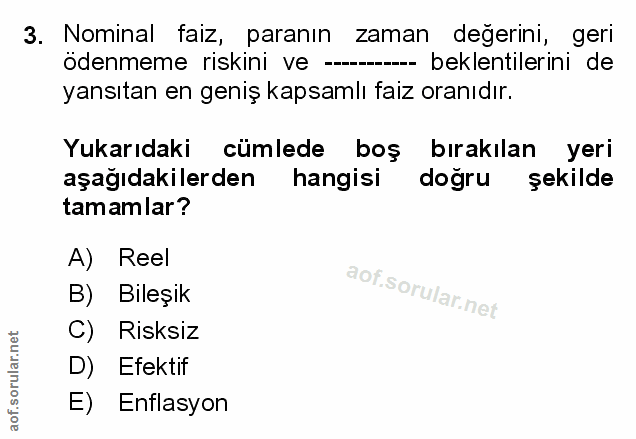 Soru 3