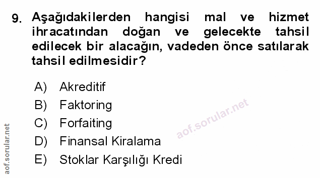 Soru 9