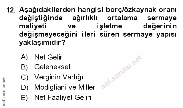 Soru 12